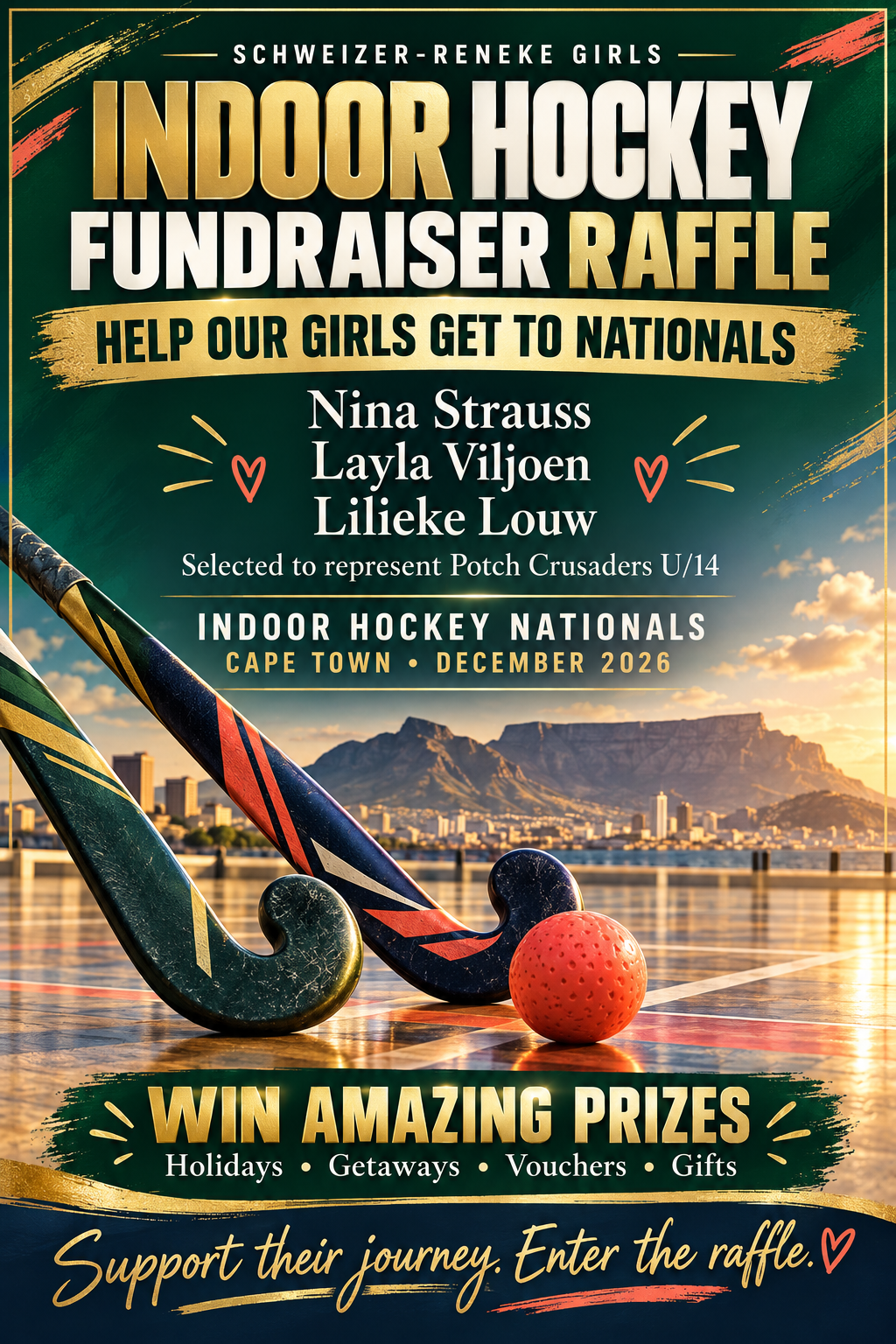 Indoor Hockey Fundraiser – Schweizer-Reneke Girls